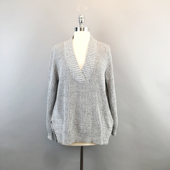 silence + noise Sweaters - UO Silence + Noise grey Oversized Chunky sweater S